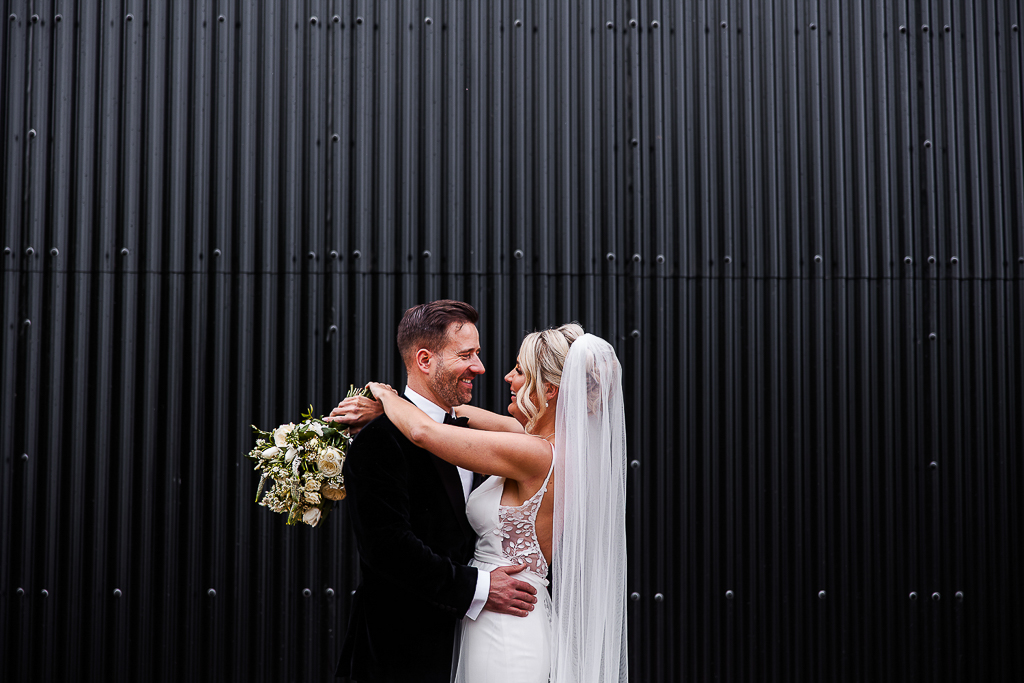 Happy bride 