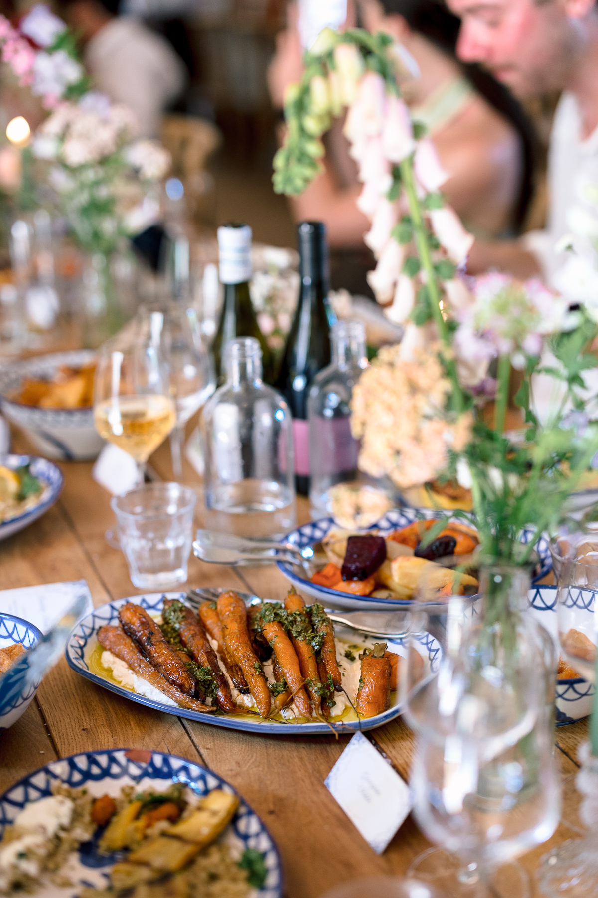 Food being served at Ivy lodge 