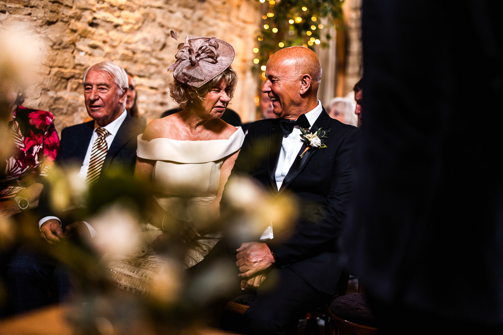 Ceremony at Cripps Barn 