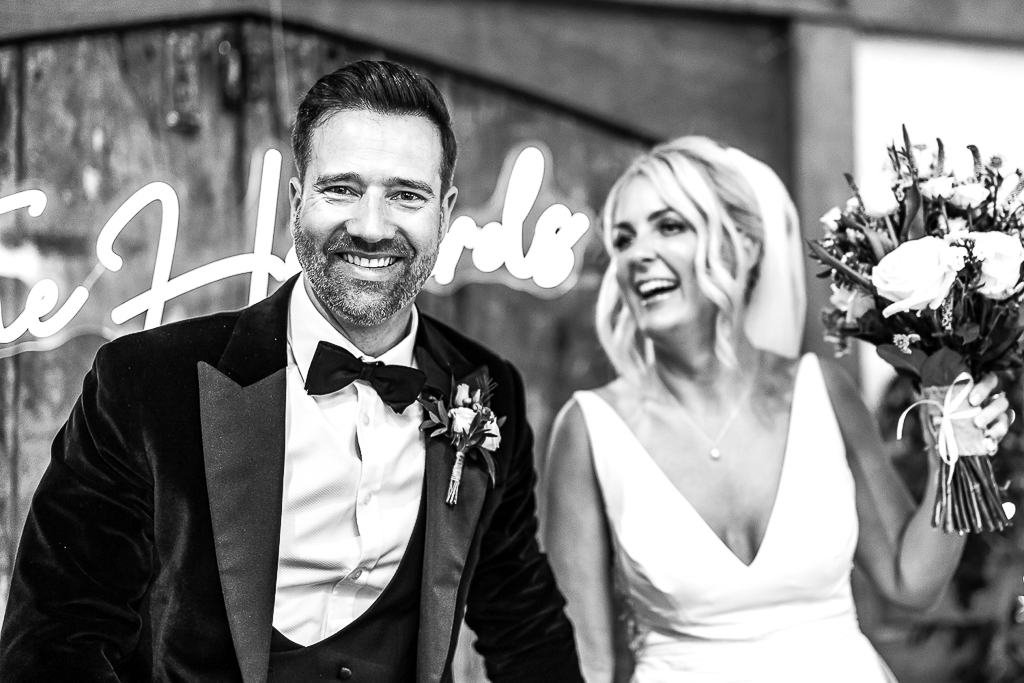 Happy bride 