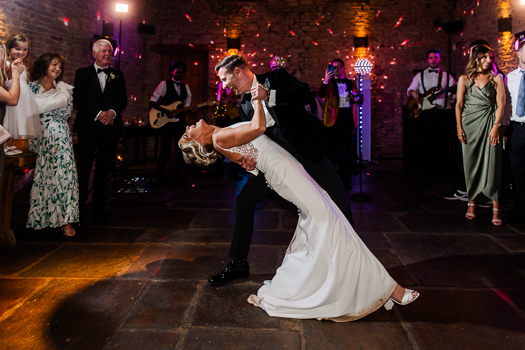 First dance dip at Cripps Barn 