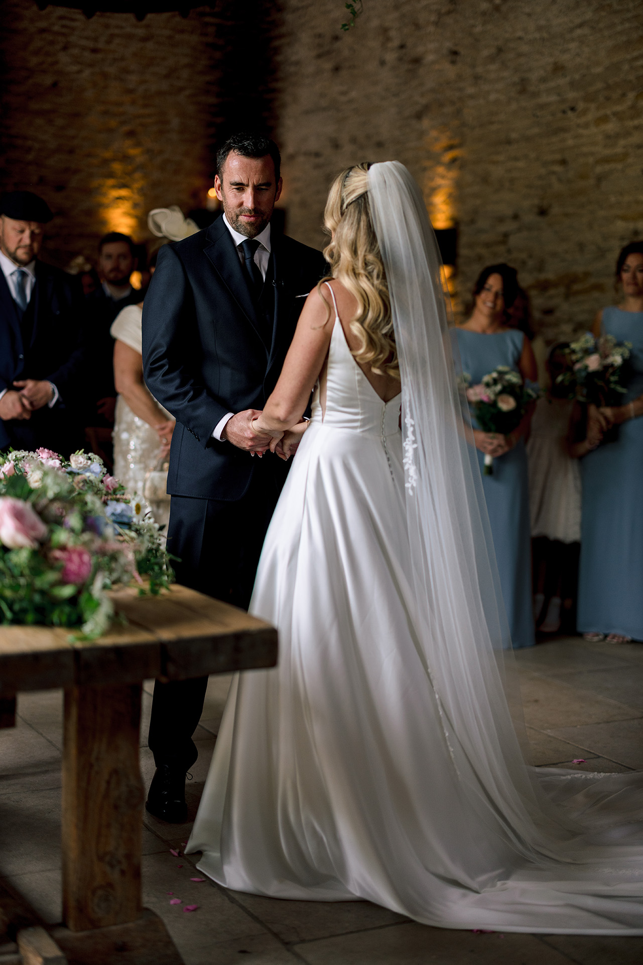 Ceremony at Stone Barn