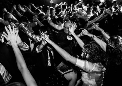 Dancing at stone barn